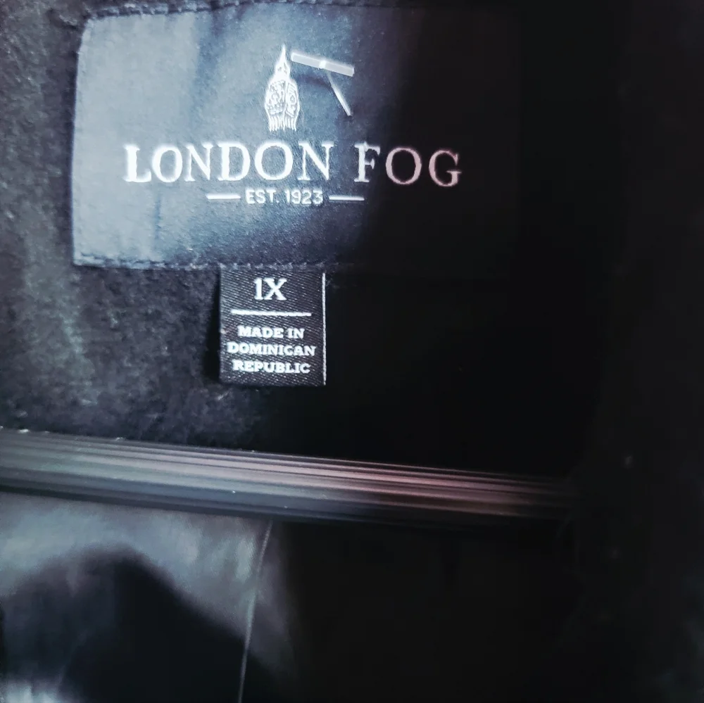 London Fog | Black Coat - Picture 3 of 8
